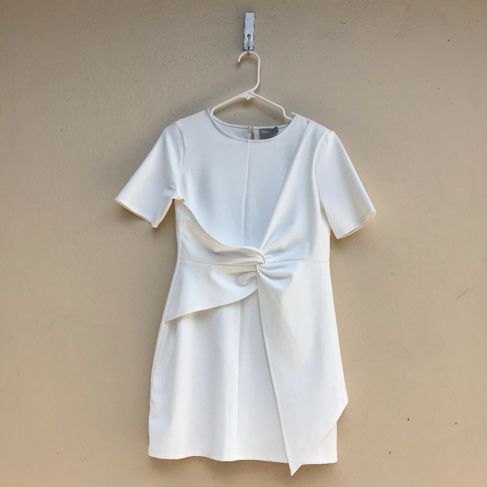 ASOS Mini Skater Dress with Twist Front Size 8P